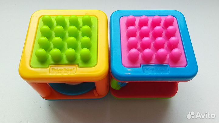Сенсорные кубики Fisher Price