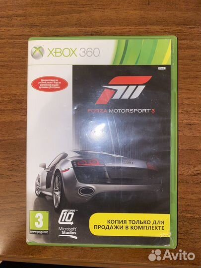 Диск на xbox 360 Forza Motorsport 3