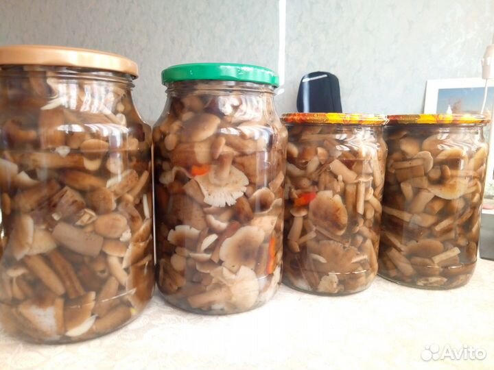 Грибы маринованные