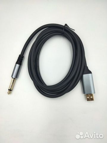Гитарный кабель premium jack 6.3 на usb 1.8m объявление продам