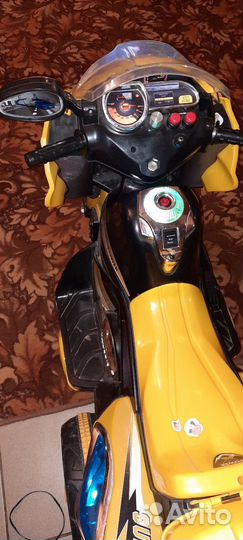 Детский электро мотоцикл б/у