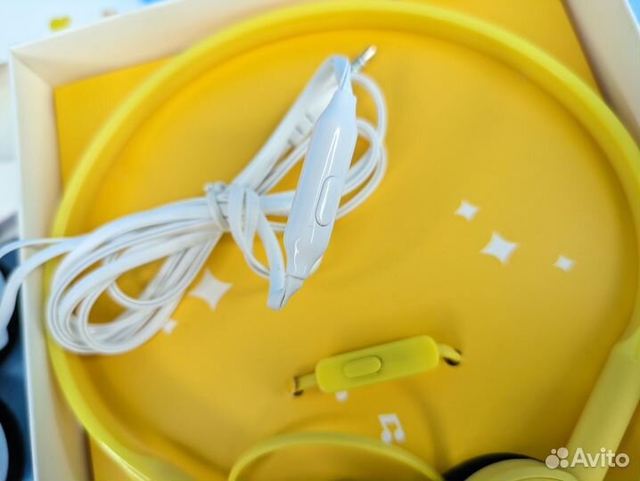 Наушники Extra Bass проводные 3.5мм детские