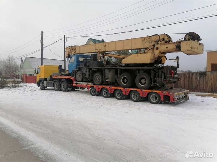 Аренда трала для грузоперевозок. Услуги трала
