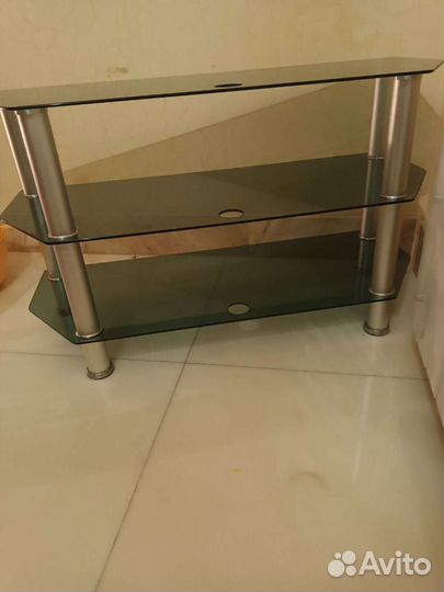 Подставка под телевизор стеклянный