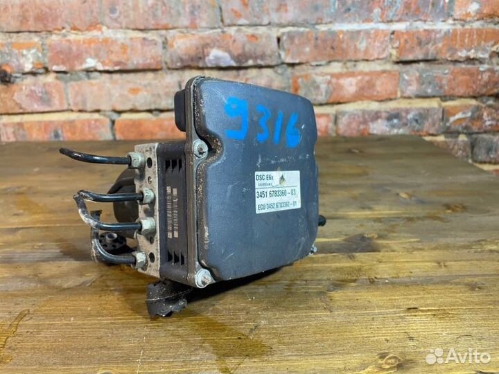 Блок ABS Bmw 5 E60 N52B25 AF 2009 Rest