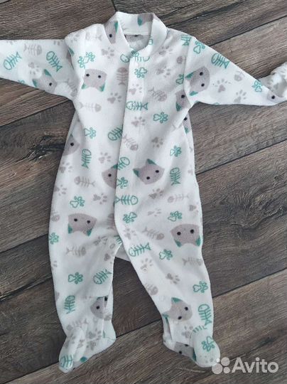 Флисовый комбинезон