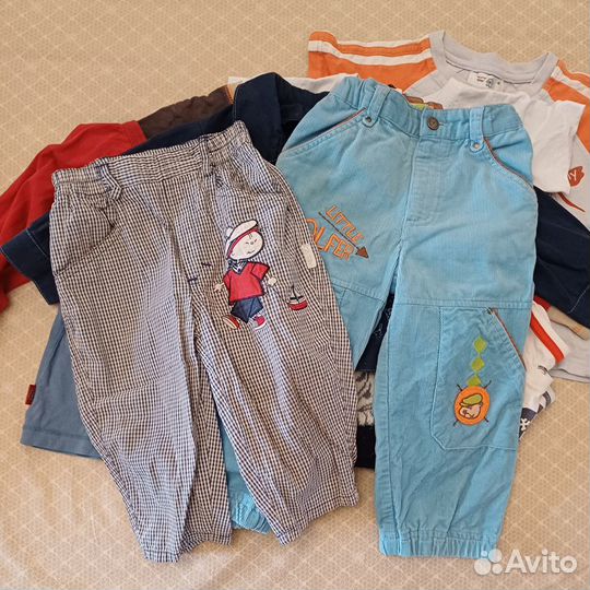 Одежда для мальчика пакетом 80 86