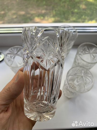 Хрустальная рюмки СССР