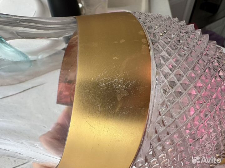 Графин со стаканами богемия