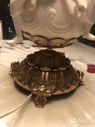 Светильник бронза керамика