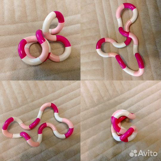 Деревянные игрушки, тортик на магнитах, поп-труба