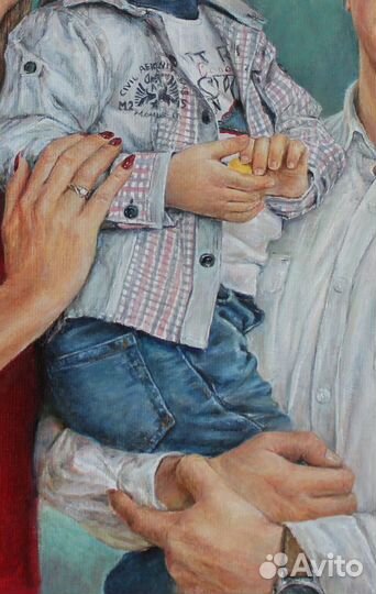 Портреты маслом по фото и картины. Не печать