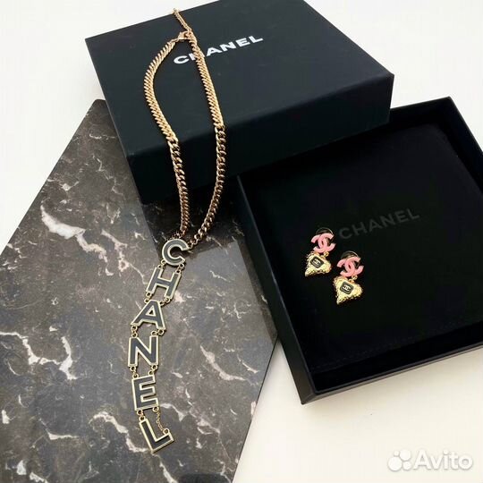Серьги Chanel