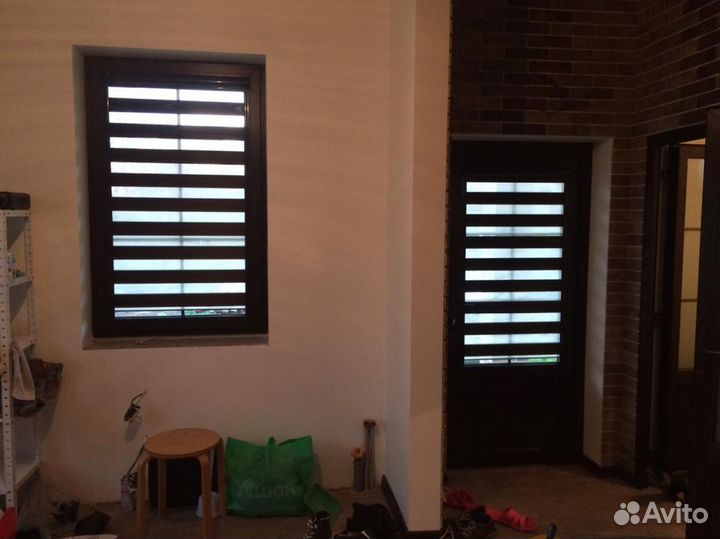 Мансардные шторы X756