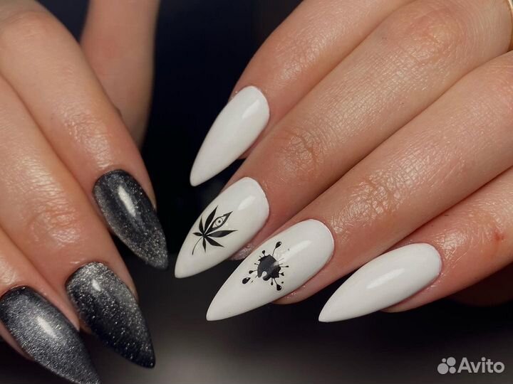 Наращивание ; Гель-лак