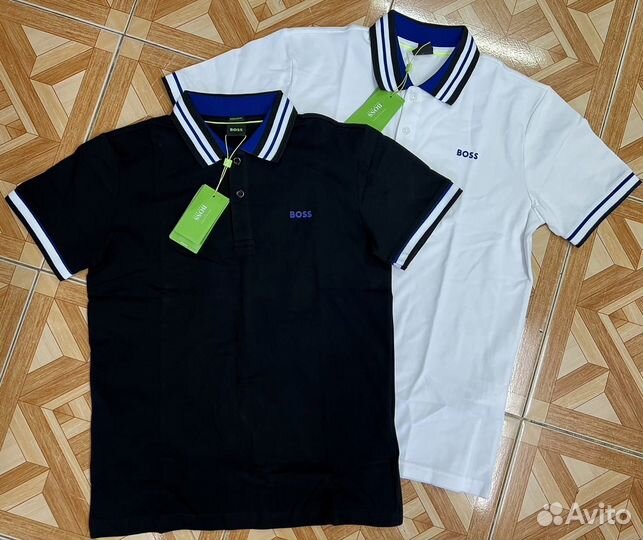 Мужское поло hugo Boss