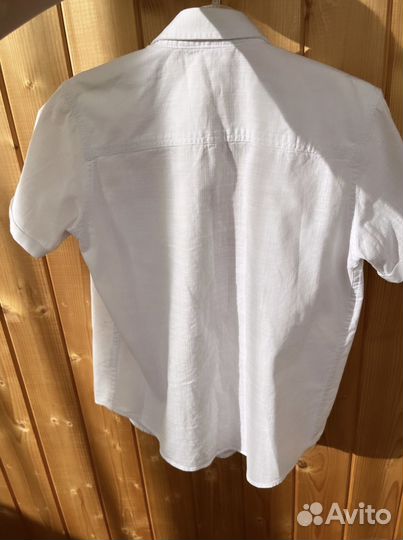 LC Waikiki белая рубашка на мальчика