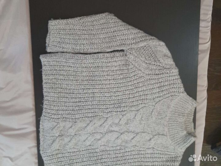 Свитер на девочку теплый из полиакрила