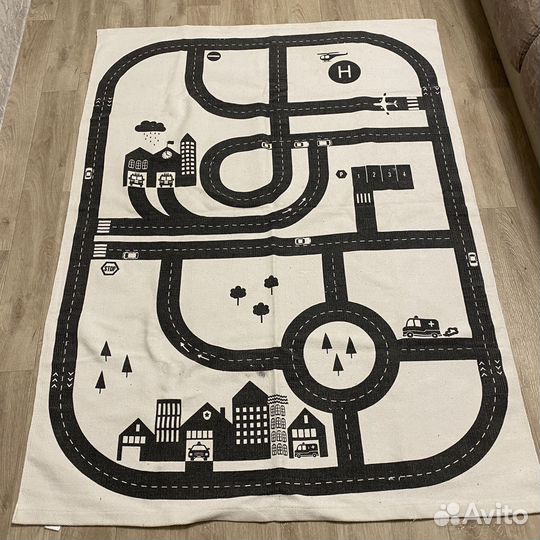 Детский ковер дорога h&m