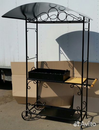 Мангал С крышей