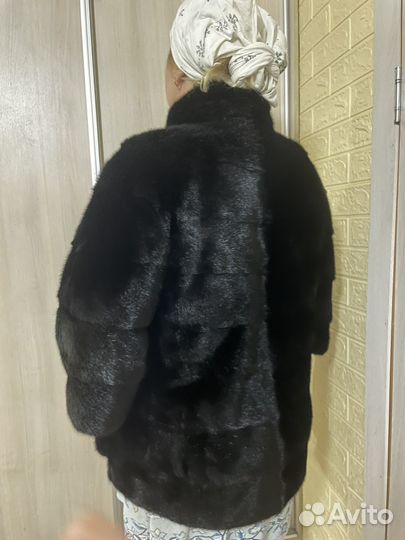 Шуба норка 48-50 авто-леди