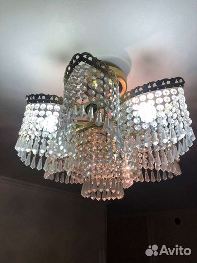 Хрустальная люстра Preciosa, Чехословакия