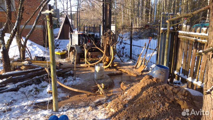 Бурение скважин на воду, чистка скважин