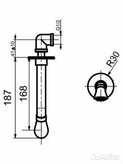 Излив Webert Opera AC 0983.560