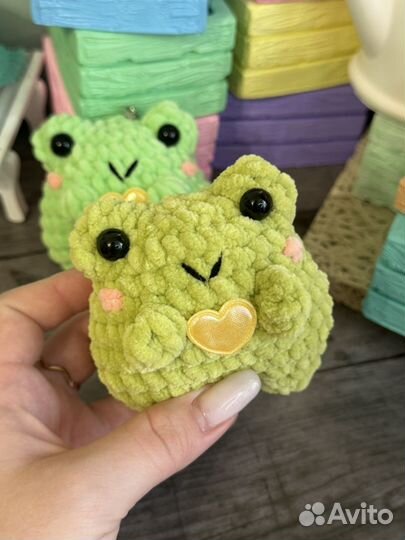 Жабки валентинки побшевые игрушки брелоки