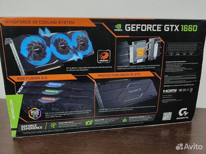 Gigabyte gtx 1660 6gb
