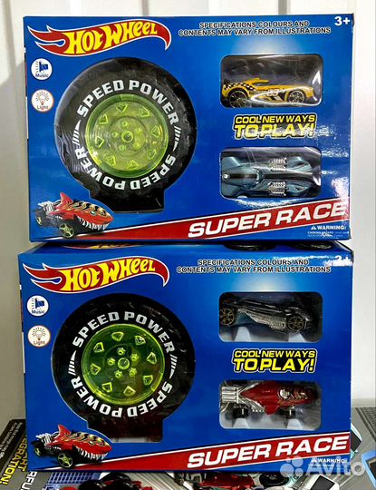 Hot wheels машинки набор