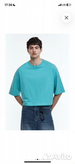 Кроп футболка