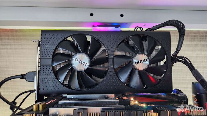 Видеокарта Sapphire Rx580 4GB