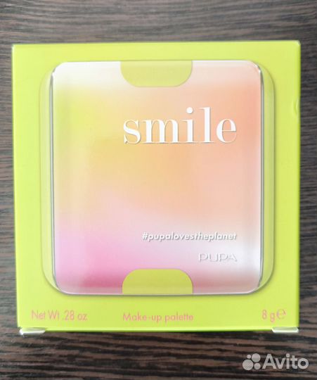 Pupa Smile палетка для макияжа, оригинал,новая