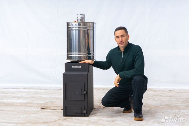 Банная печь угольная