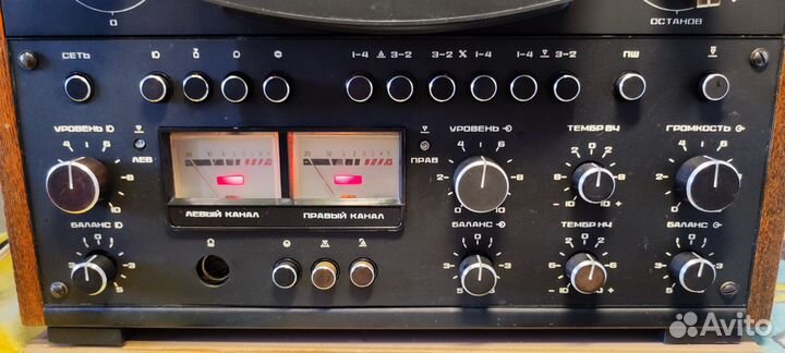 Катушечный магнитофон илеть103-1 стерео