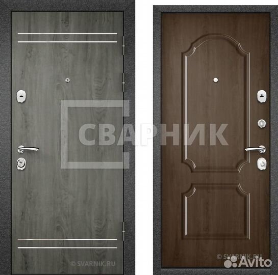 Входная дверь в коттедж по вашим размерам