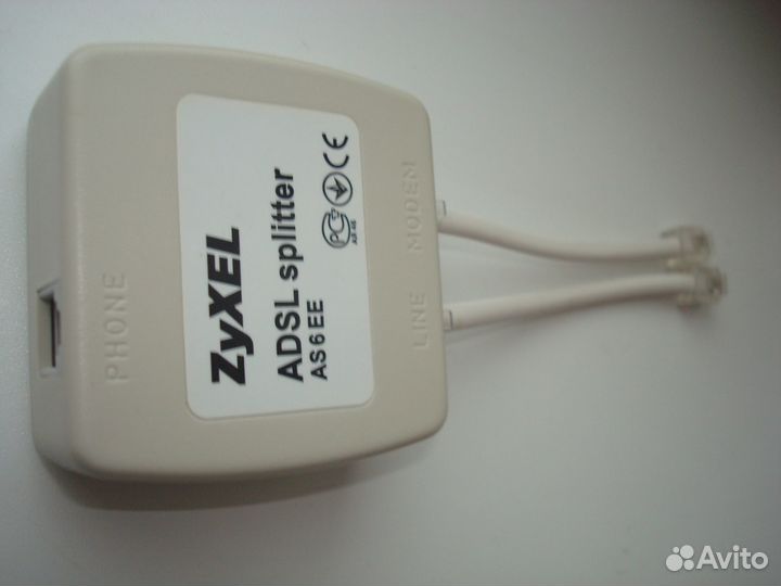 Сплиттеры adsl & phone с проводами
