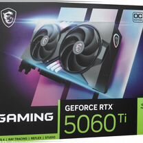 Видеокарта MSI RTX 5060 TI gaming OC 8gb