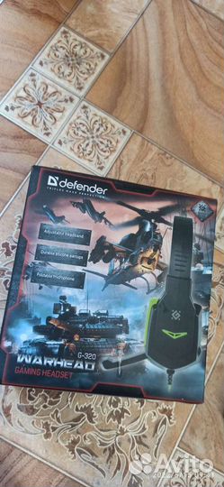 Наушники игровые. Новые. Доставкп