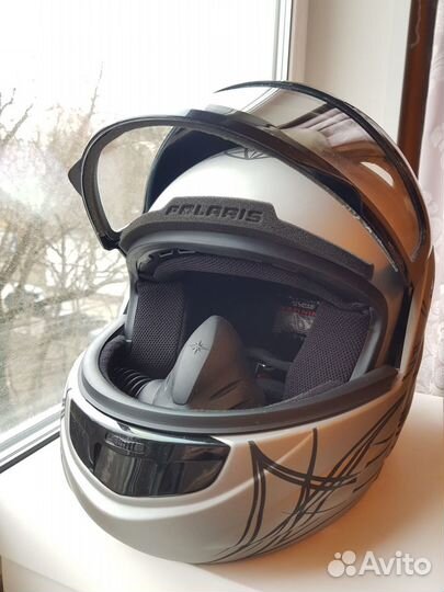Polaris шлем зимний модуляр для квадроцикла