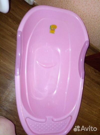 Ванночка для купания и горка, можно по отдельности