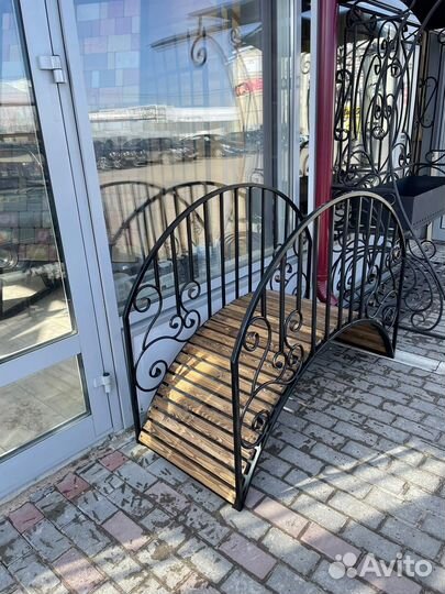 Садовый мостик под ключ