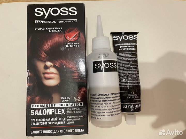 Краска для волос syoss красное дерево
