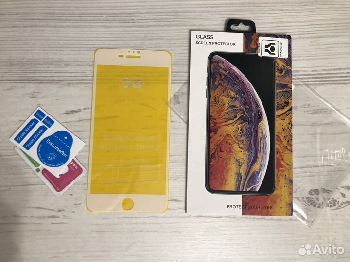 Защитное стекло iPhone 8 plus