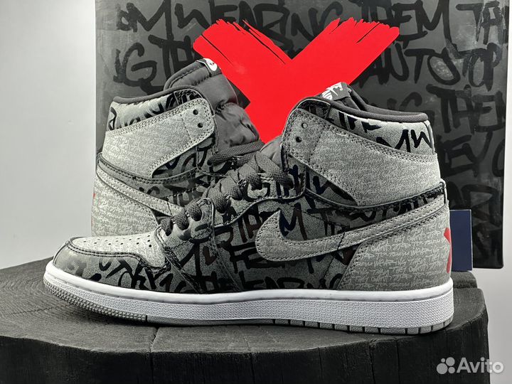 Кроссовки Nike Air Jordan 1 High Rebellionaire