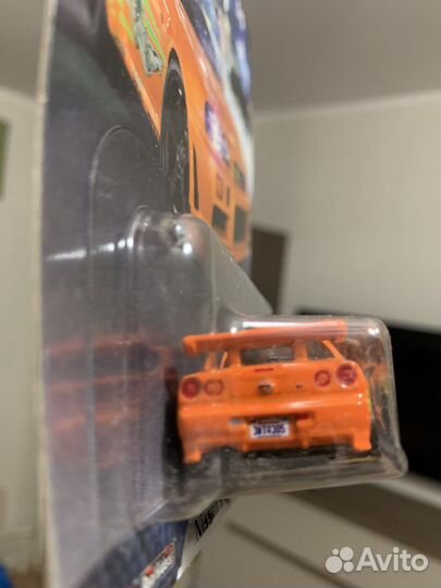 Hot wheels Форсаж Nissan Skyline GT-R (BNR34)