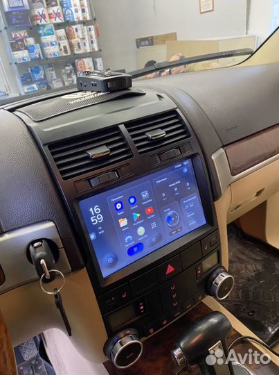 Android магнитола Volkswagen Touareg 02-10