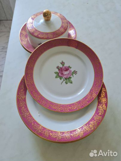 Сервиз гдр Роза Fortuna Eisenberg
