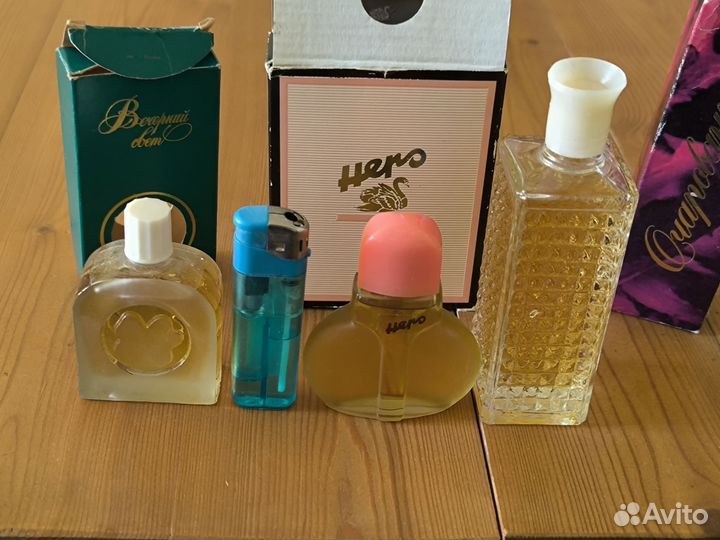 Духи винтаж Новая заря Dzintars